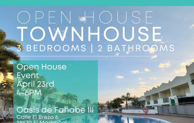 Vous êtes invités! Journée portes ouvertes à Oasis de Fañabe lll dans El Madronal 