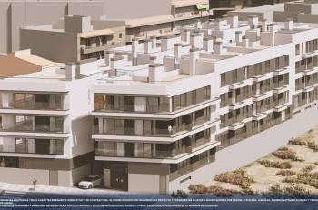 Olympic Residences: exterior view of the building – new build in Adeje, Tenerife
