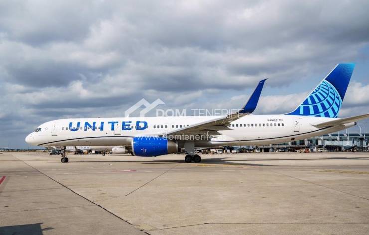 United extiende el vuelo entre Nueva York y Tenerife a la temporada de invierno