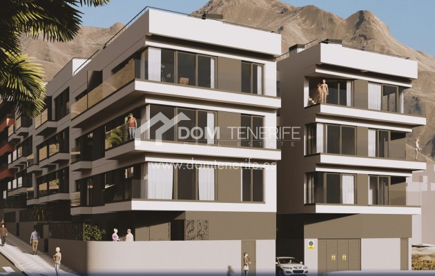 Olympic Residences 105: exterior view of the building – new build in Adeje, Tenerife