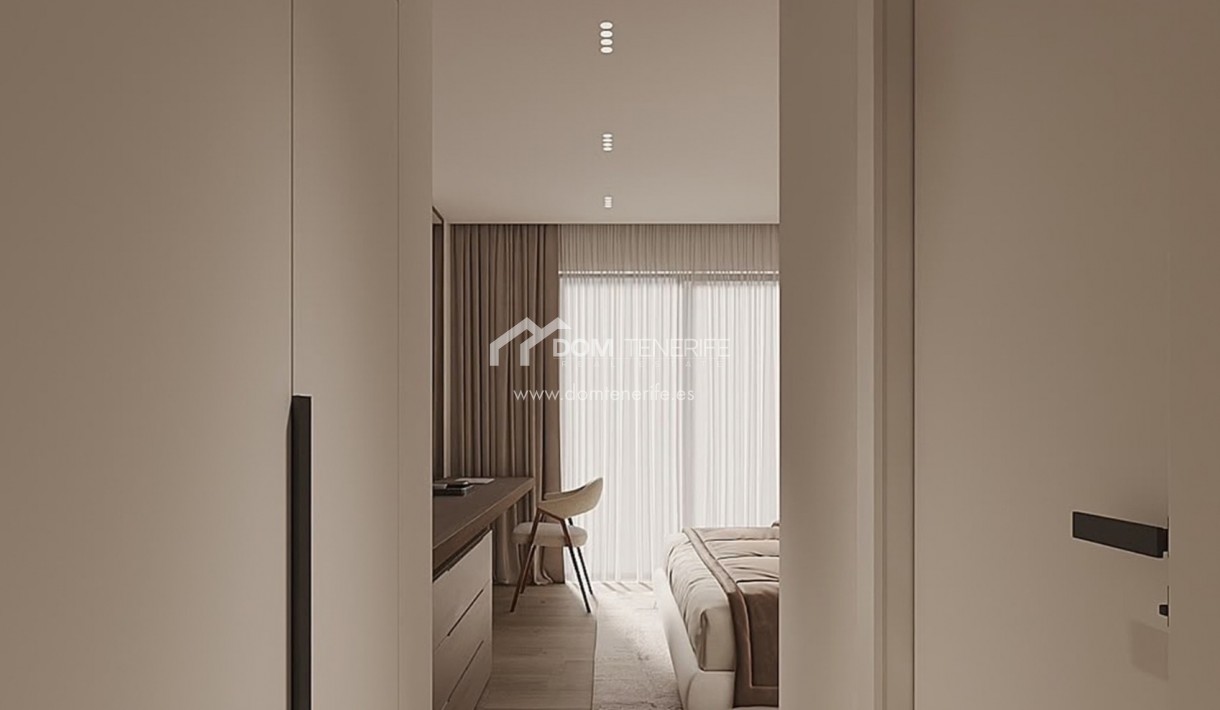 Olympic Residences 106: entrance to the bedroom – new build in Adeje, Tenerife