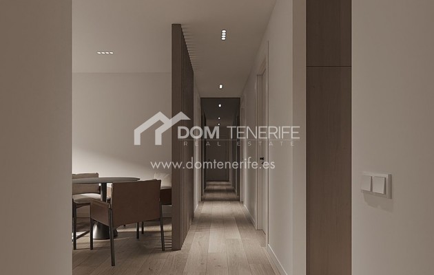 Olympic Residences 109: hallway and dining area – new build in Adeje, Tenerife
