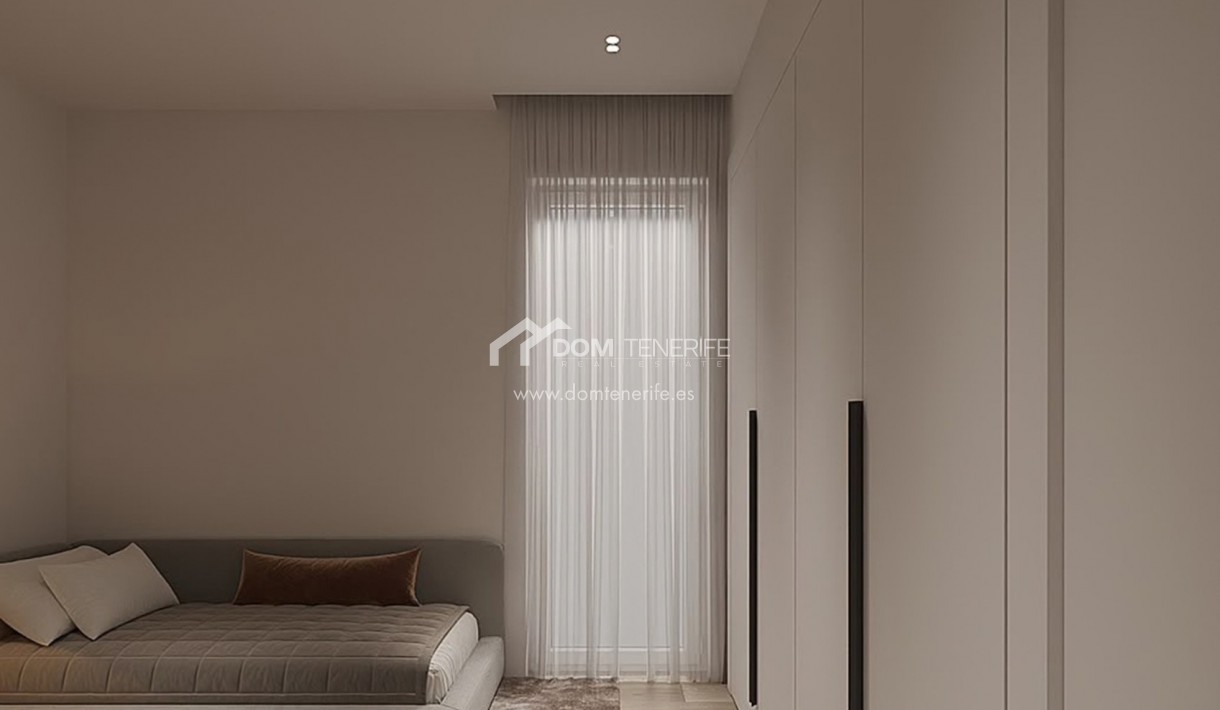Olympic Residences 110: zweites Schlafzimmer – Neubau in Adeje, Teneriffa