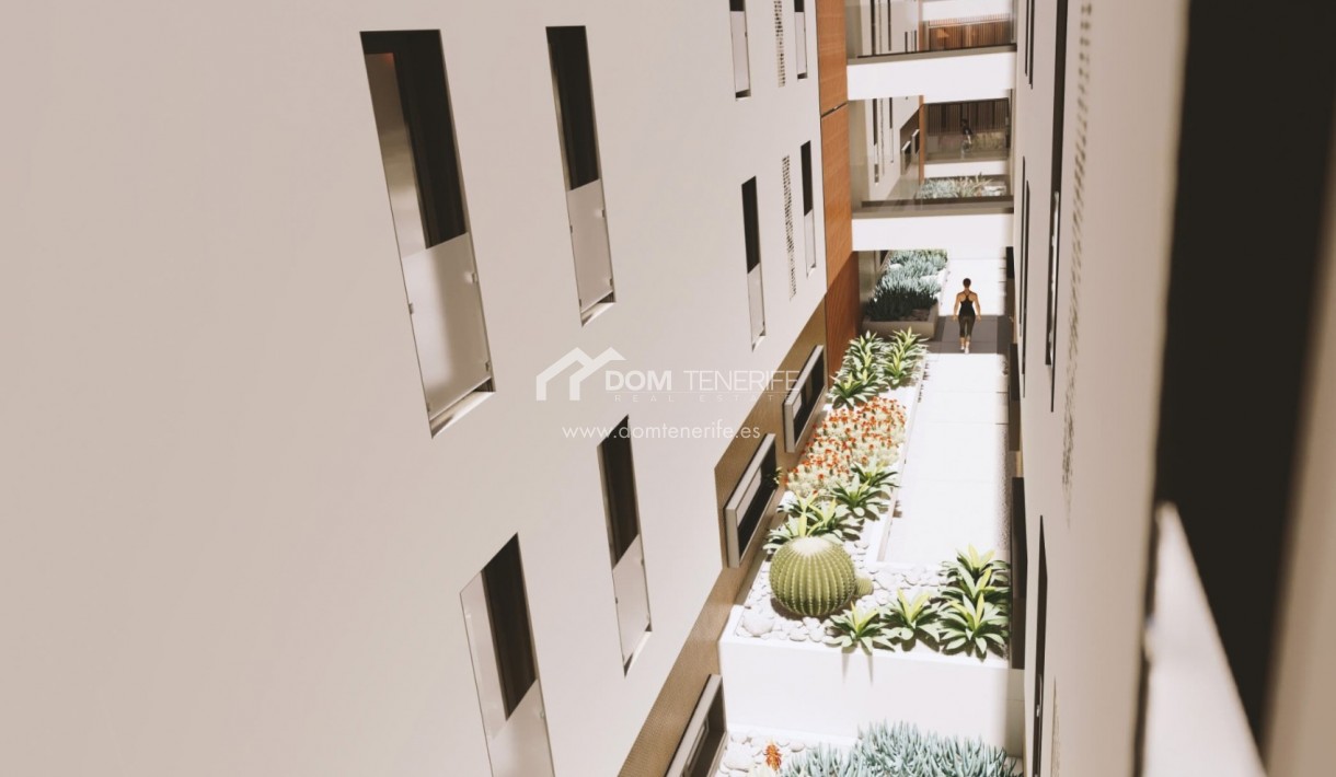 Olympic Residences 110: Innenhof von oben – Neubau in Adeje, Teneriffa