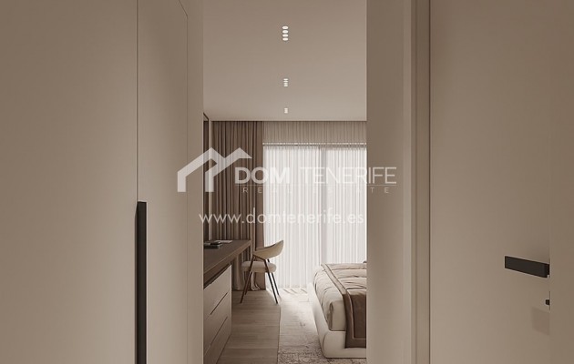 Olympic Residences 112: entrance to the bedroom – new build in Adeje, Tenerife