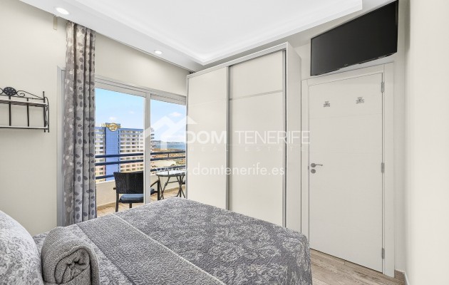 Paraíso del Sur: Hauptschlafzimmer mit Terrassenzugang – Wohnung zu verkaufen in Playa Paraíso, Teneriffa