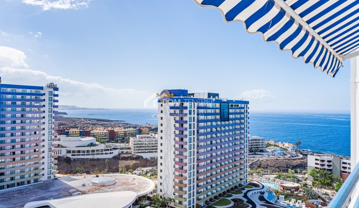 Paraíso del Sur: Panoramablick auf die Küste von der Terrasse – Wohnung zu verkaufen in Playa Paraíso, Teneriffa