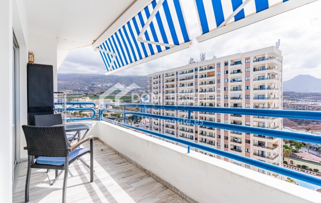 Paraíso del Sur: Terrasse mit Bergblick – Wohnung zu verkaufen in Playa Paraíso, Teneriffa