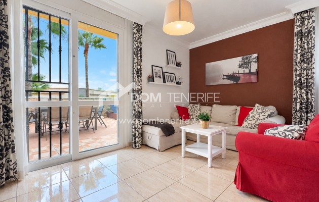 Maison de ville Roque del Conde: terrasse – maison de ville à vendre à Roque del Conde, Tenerife