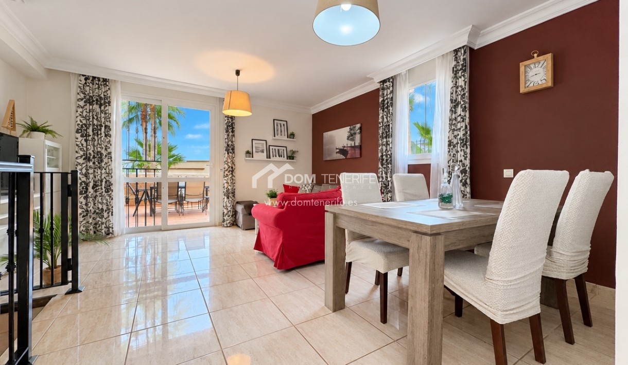 Maison de ville Roque del Conde: terrasse – maison de ville à vendre à Roque del Conde, Tenerife