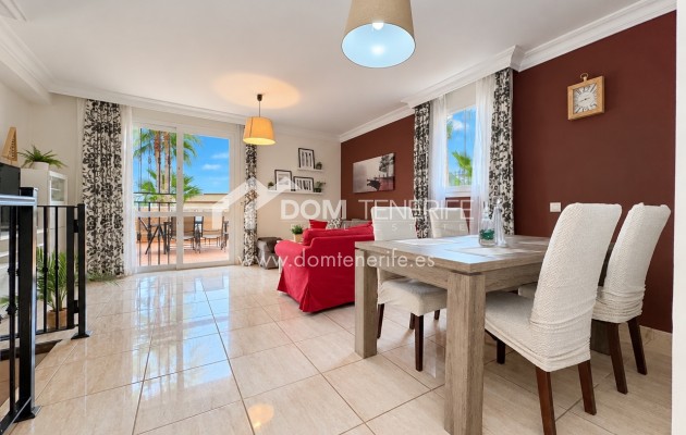 Maison de ville Roque del Conde: terrasse – maison de ville à vendre à Roque del Conde, Tenerife