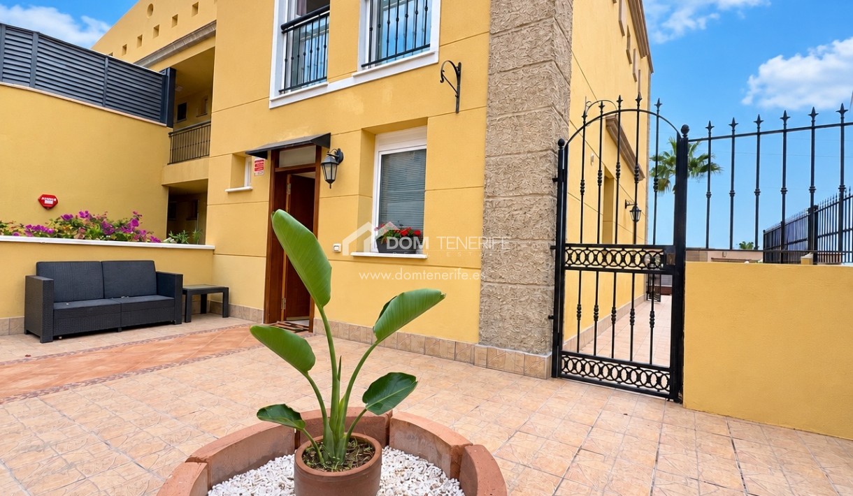 Maison de ville Roque del Conde: terrasse – maison de ville à vendre à Roque del Conde, Tenerife