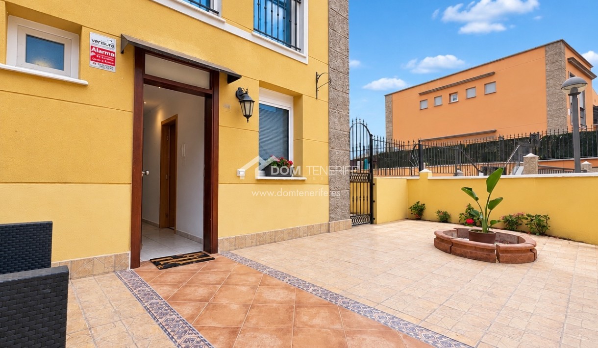 Maison de ville Roque del Conde: terrasse – maison de ville à vendre à Roque del Conde, Tenerife