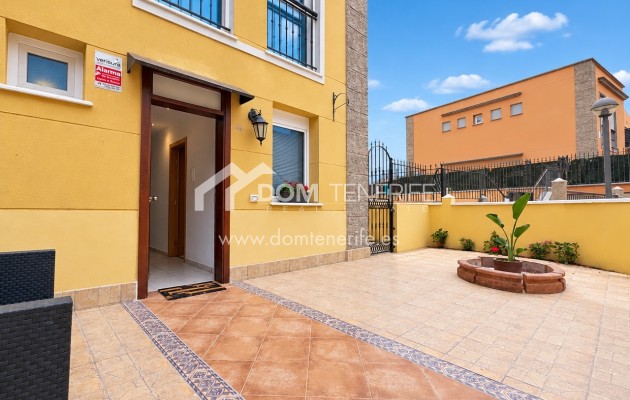 Maison de ville Roque del Conde: terrasse – maison de ville à vendre à Roque del Conde, Tenerife