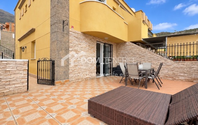 Maison de ville Roque del Conde: terrasse – maison de ville à vendre à Roque del Conde, Tenerife