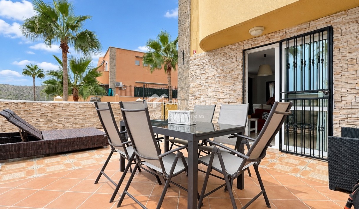Maison de ville Roque del Conde: terrasse – maison de ville à vendre à Roque del Conde, Tenerife