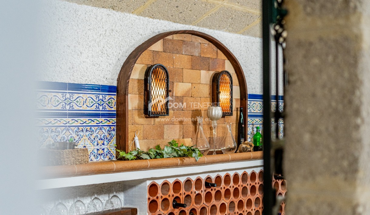 Villa Chayofa: terraza – villa en venta en Chayofa, Tenerife