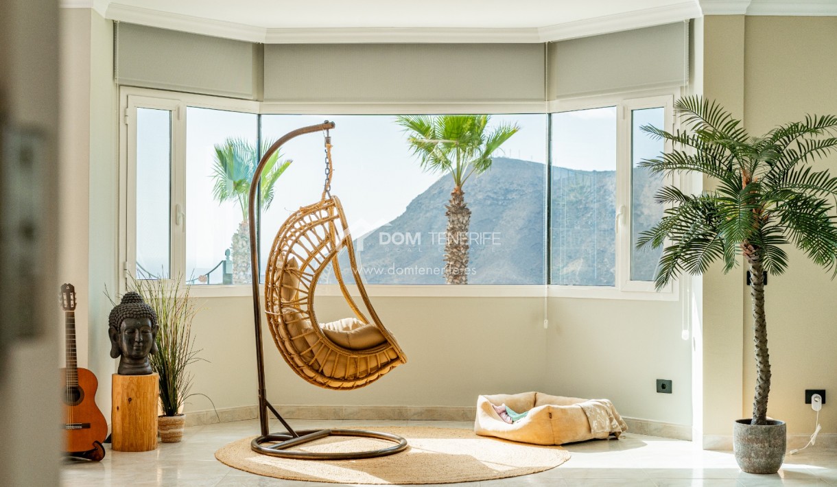 Villa Chayofa: terraza – villa en venta en Chayofa, Tenerife