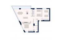 Olympic Residences 201: plano de la vivienda – obra nueva en Adeje, Tenerife