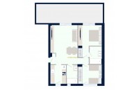 Olympic Residences 104: Grundriss der Wohnung – Neubau in Adeje, Teneriffa