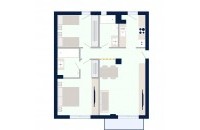 Olympic Residences 309: plano de la vivienda – obra nueva en Adeje, Tenerife