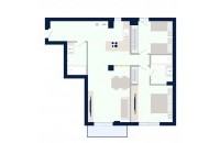 Olympic Residences 310: Grundriss der Wohnung – Neubau in Adeje, Teneriffa