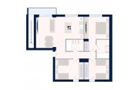 Olympic Residences 404: Grundriss der Wohnung – Neubau in Adeje, Teneriffa